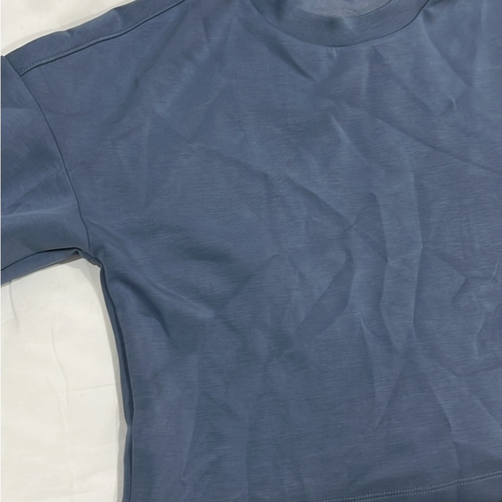 Blue Women's Muscle Tee